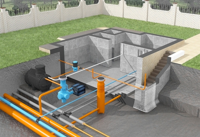 Как выглядит проект канализации